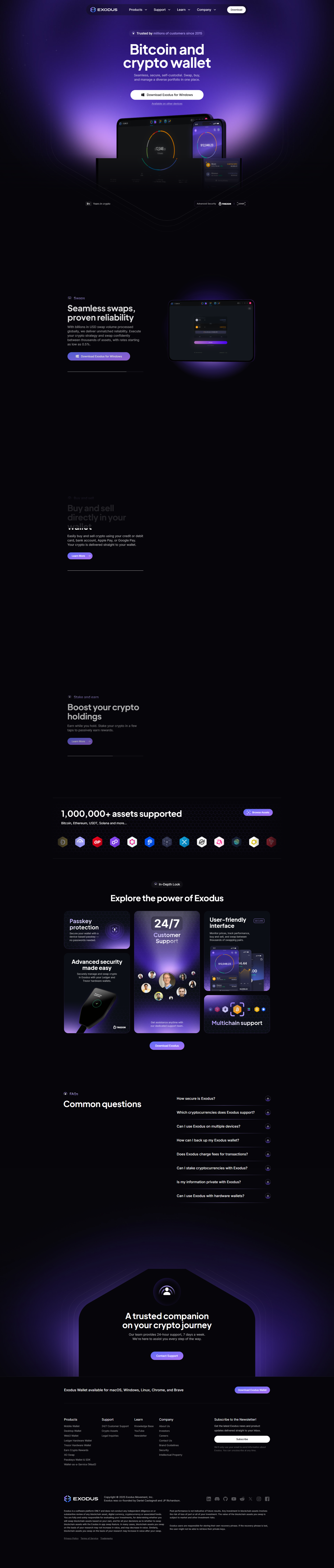 Exódus® Web3 Wallet™ - Your Secure* Web3 Companion™