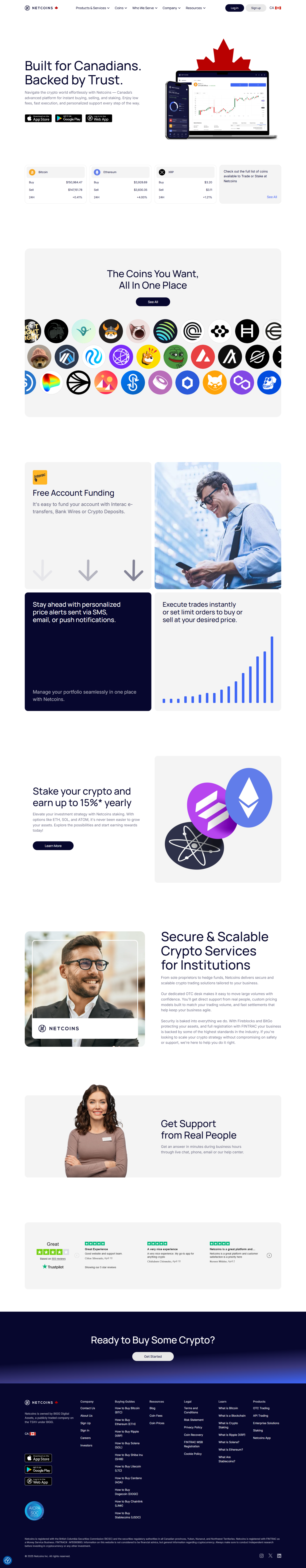 Log In | Netcoins® - | Buy & sell crypto | "Official Website