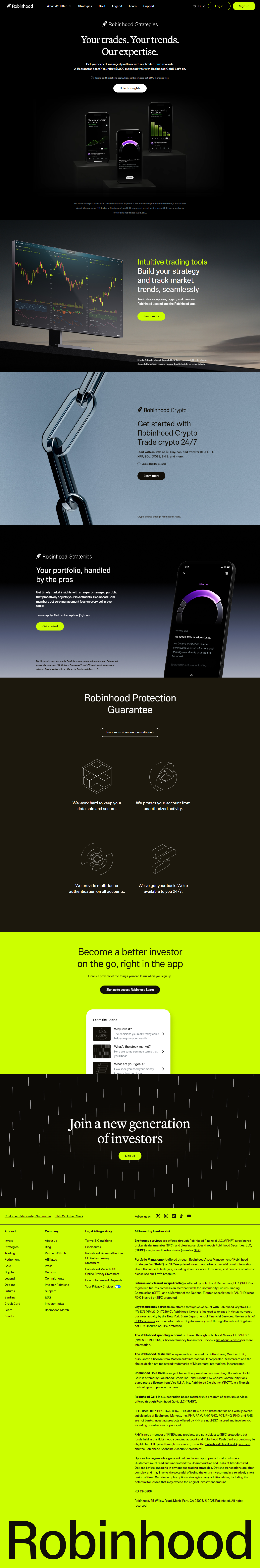Log In | Robinhood® - Sign In to Your Account*