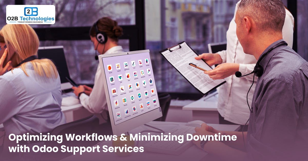 Optimizing Workflows and Minimizing Downtime with Odoo Support Services | by odoo customizations | Nov, 2025 | Medium